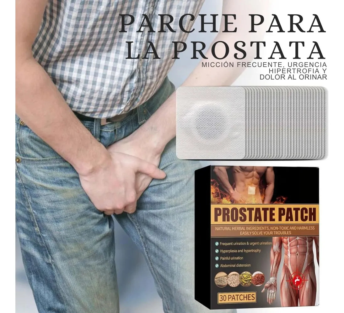 Parches naturales para la próstata Prostate Patch™ (30 parches por caja)