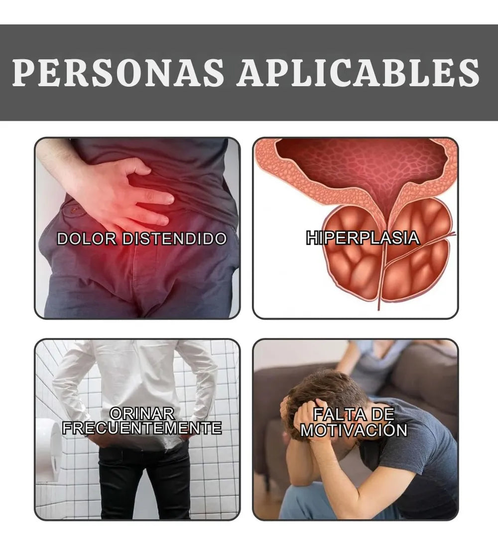 Parches naturales para la próstata Prostate Patch™ (30 parches por caja)