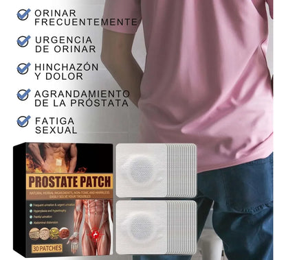 Parches naturales para la próstata Prostate Patch™ (30 parches por caja)
