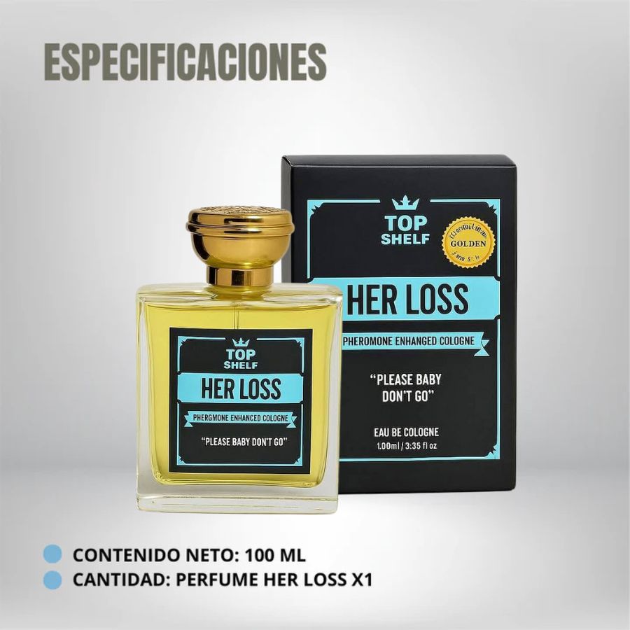 Perfume HER LOSS® potenciado con feromonas (100ml)