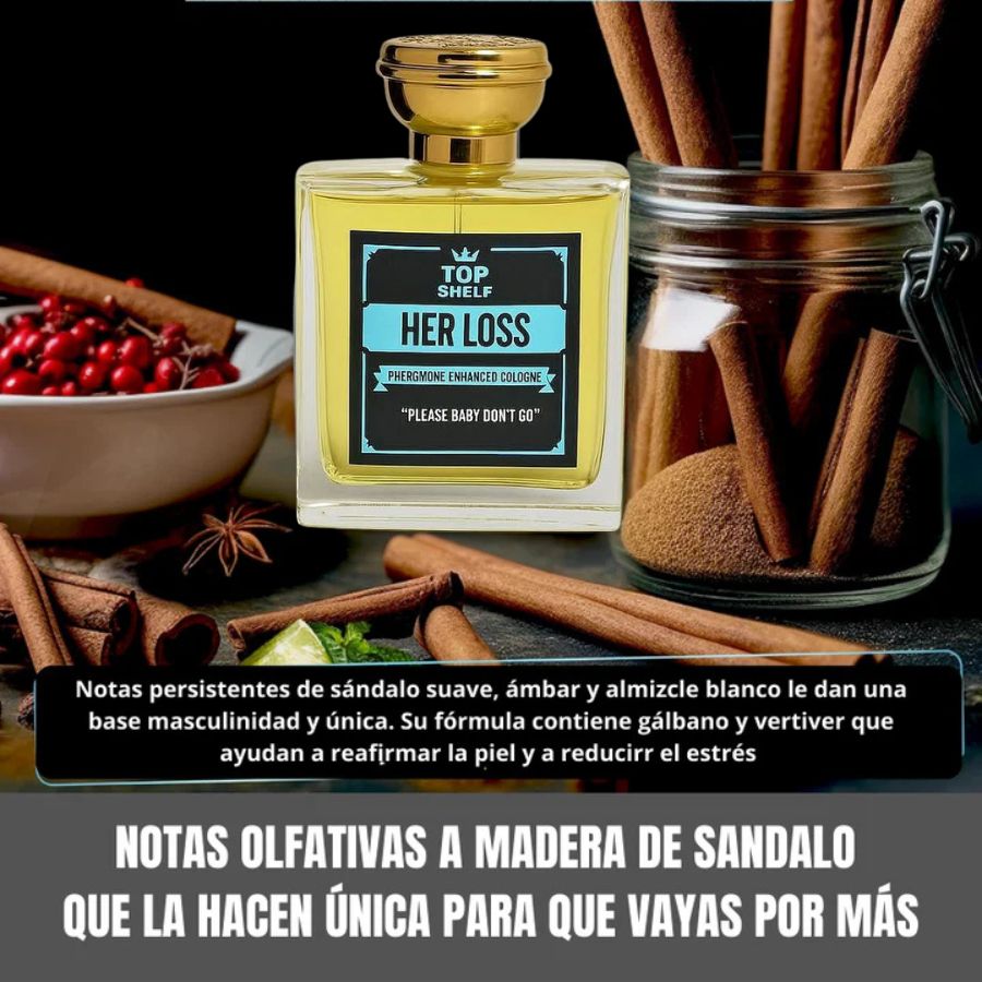 Perfume HER LOSS® potenciado con feromonas (100ml)