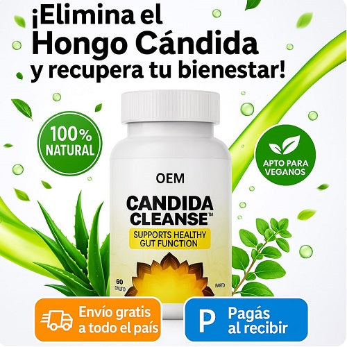Candida Cleanse™ - Limpieza natural contra el Hongo Cándida
